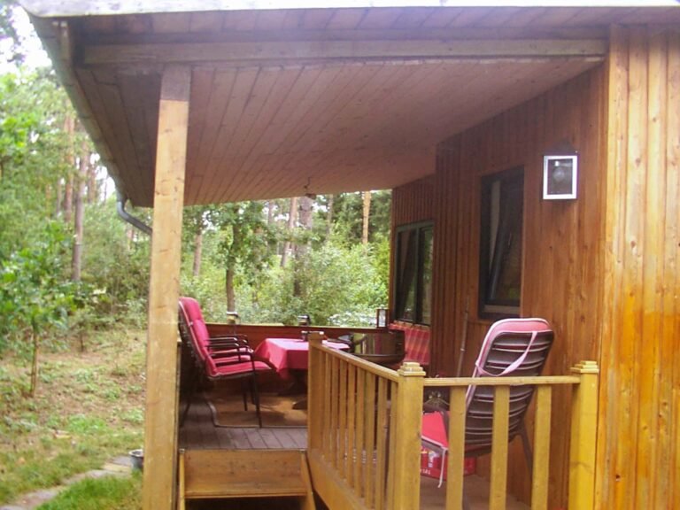 Außenbereich von Ferienhaus Klein Finnland.